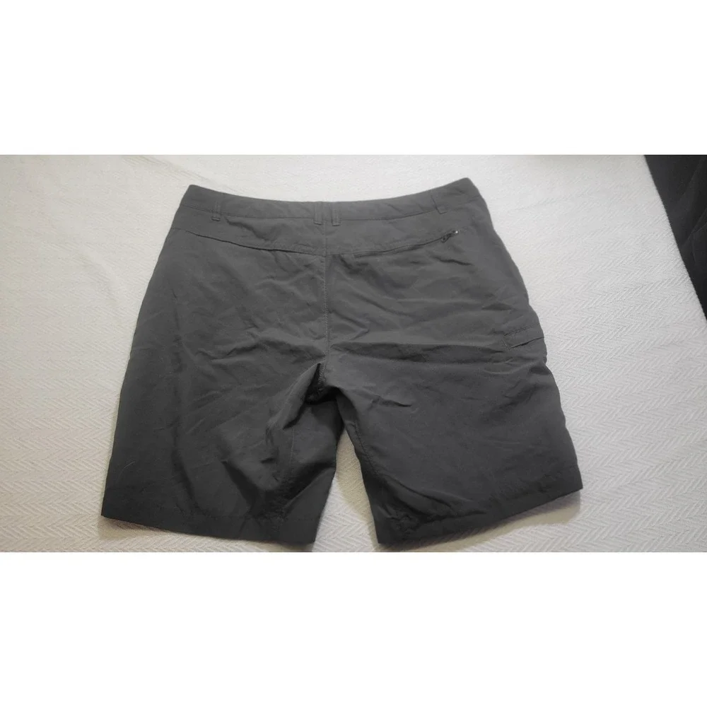 The North Face Paramount Trail Shorts Mens 38 Gray‎ Nylon Cargo Hiking Belted